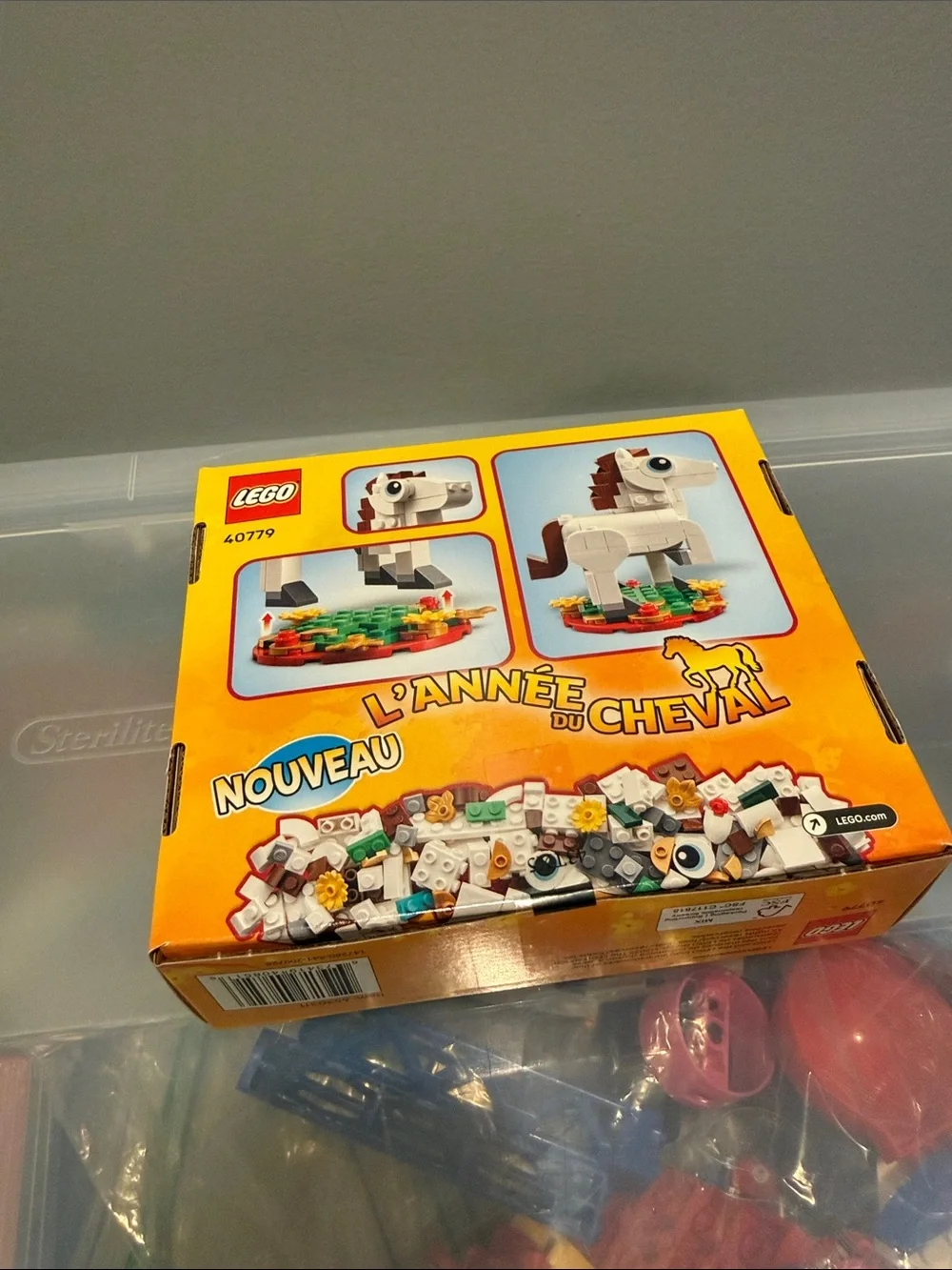 LEGO white Horse Building Set - Year of the Horse. 40779